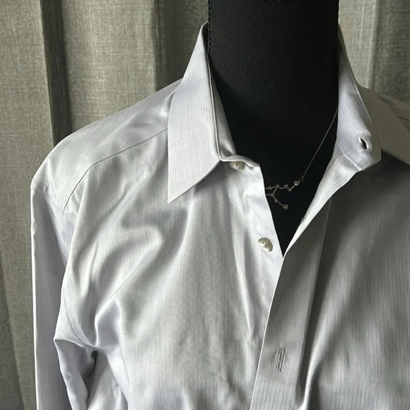 Gray Calvin Klein Button Up - Picture 2 of 6